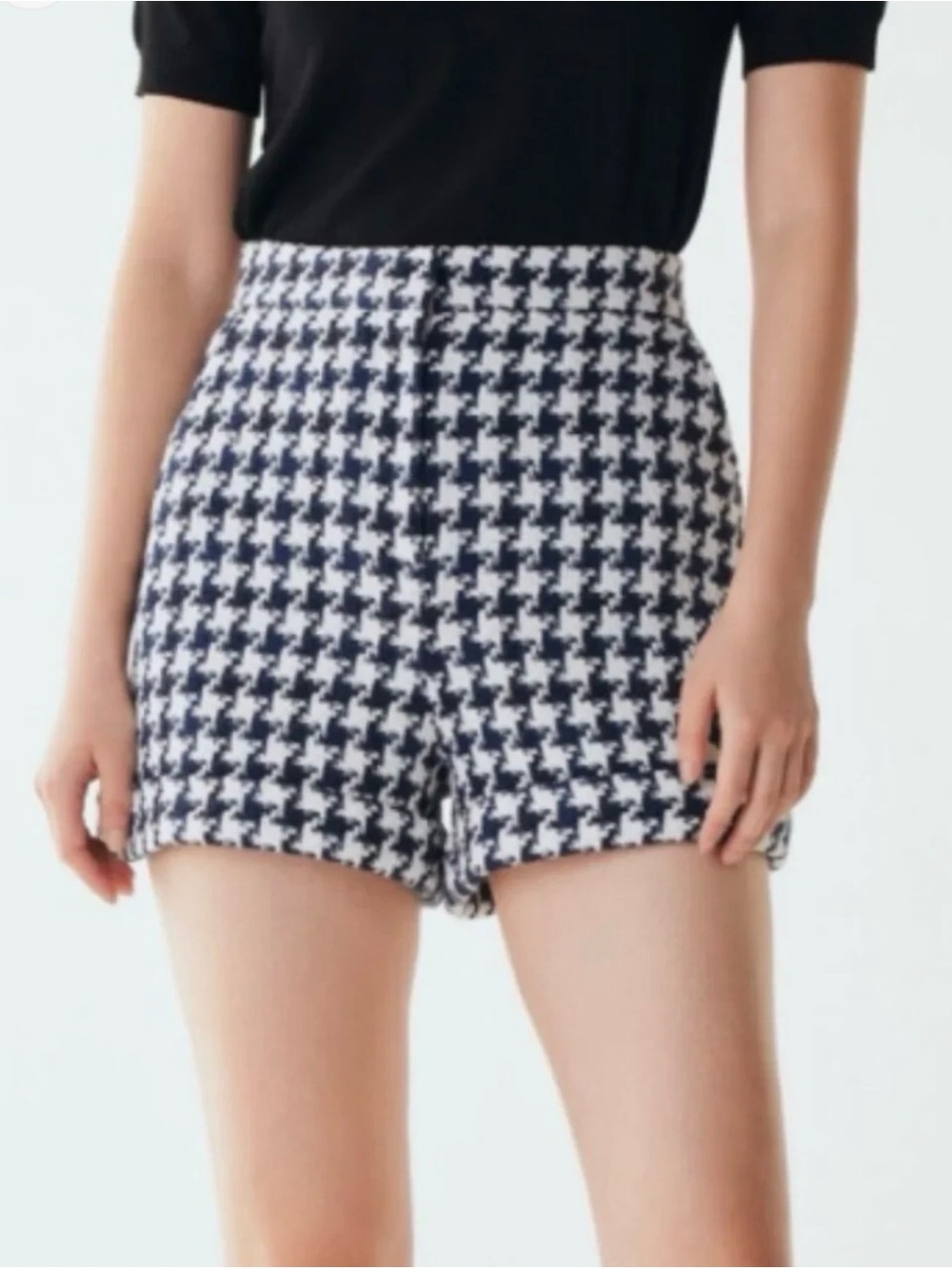 Zara Tweed Plaid Skort - Picture 1 of 6